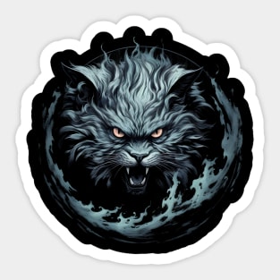 Mystic Cat Sticker